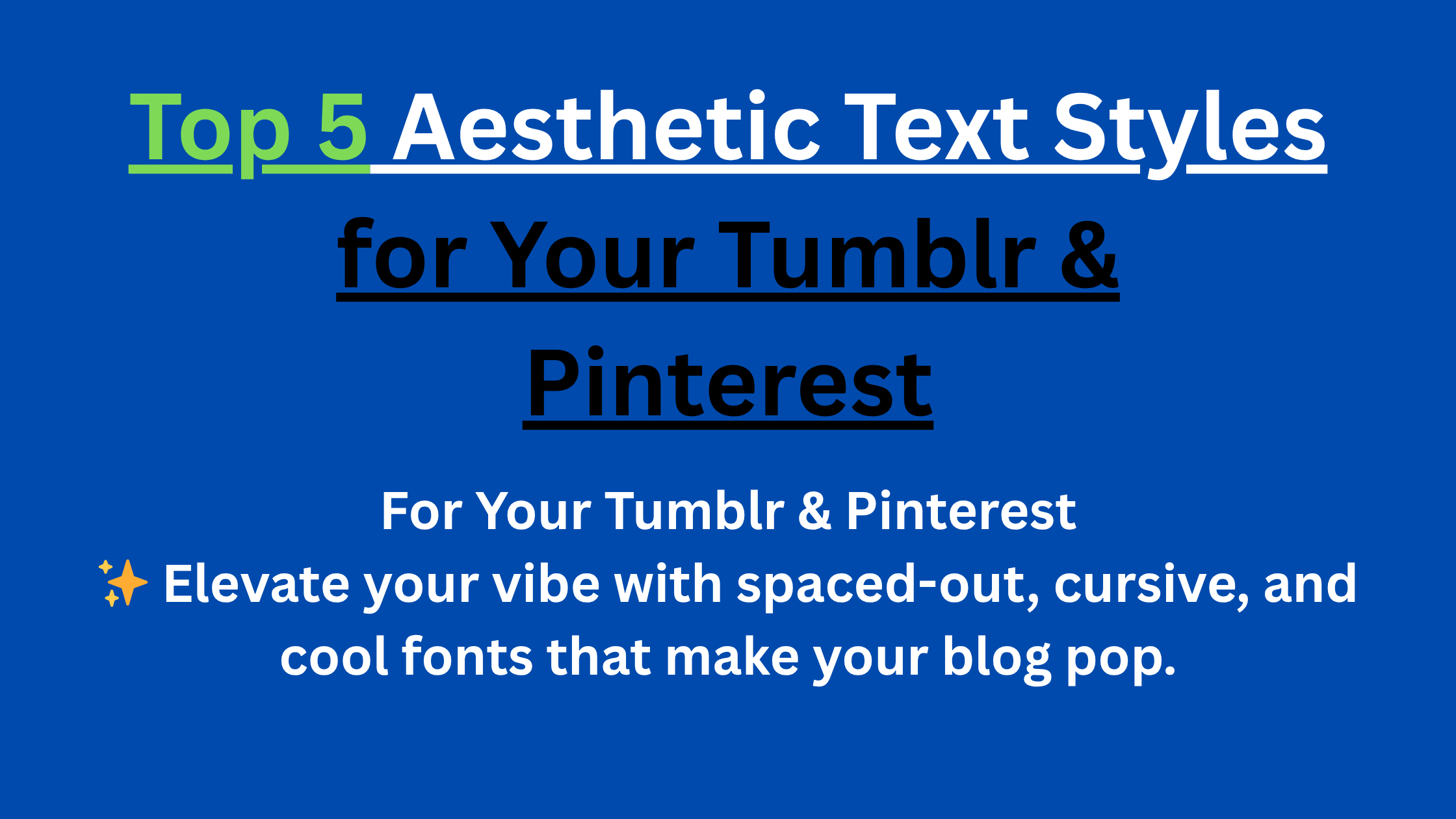 A laptop showing a beautifully designed Tumblr blog with aesthetic fonts and images.